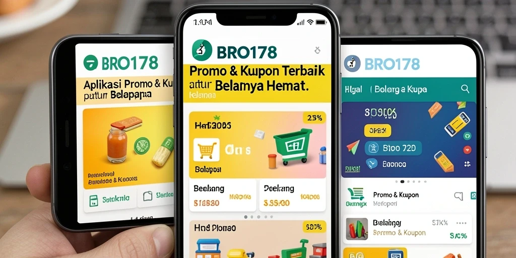 Tampilan utama aplikasi BRO178 dengan berbagai promo menarik.