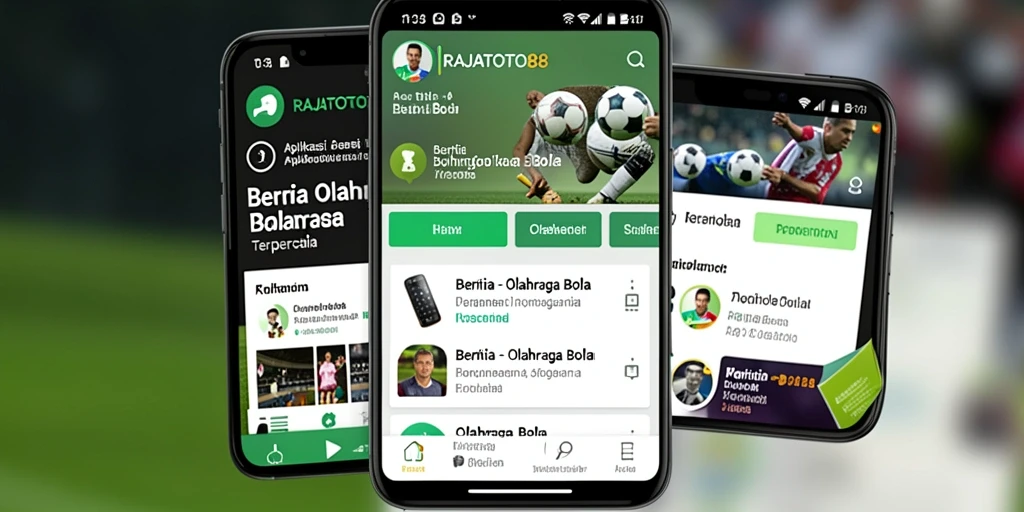 Tampilan antarmuka aplikasi RAJATOTO88 yang informatif dan menarik.