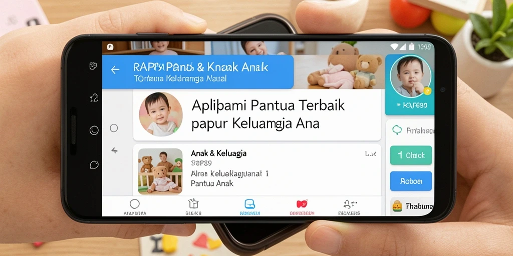 Tampilan antarmuka aplikasi Pantau Anak dengan fitur lengkap.