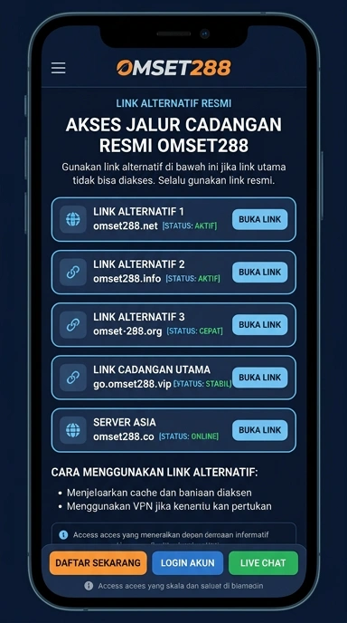 Link Alternatif Aman untuk Omset288 di Indonesia